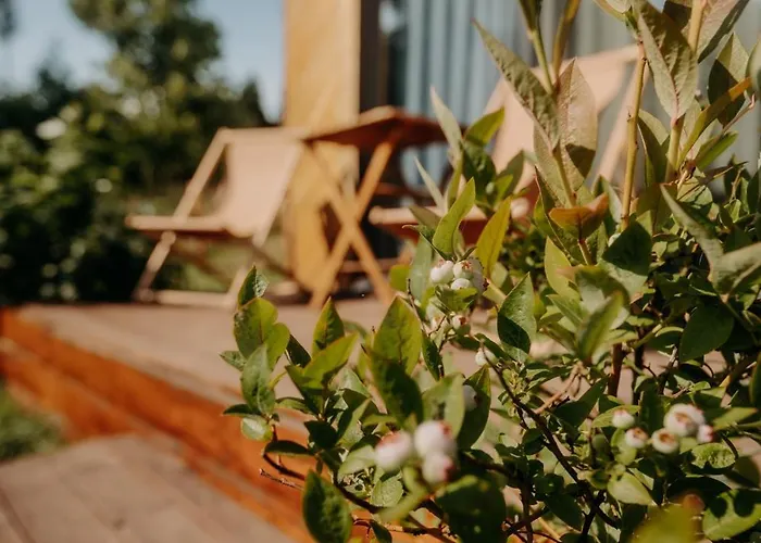 Luksusowy namiot Tiny Glamp - Kontejner šikmina Dolní Moravice